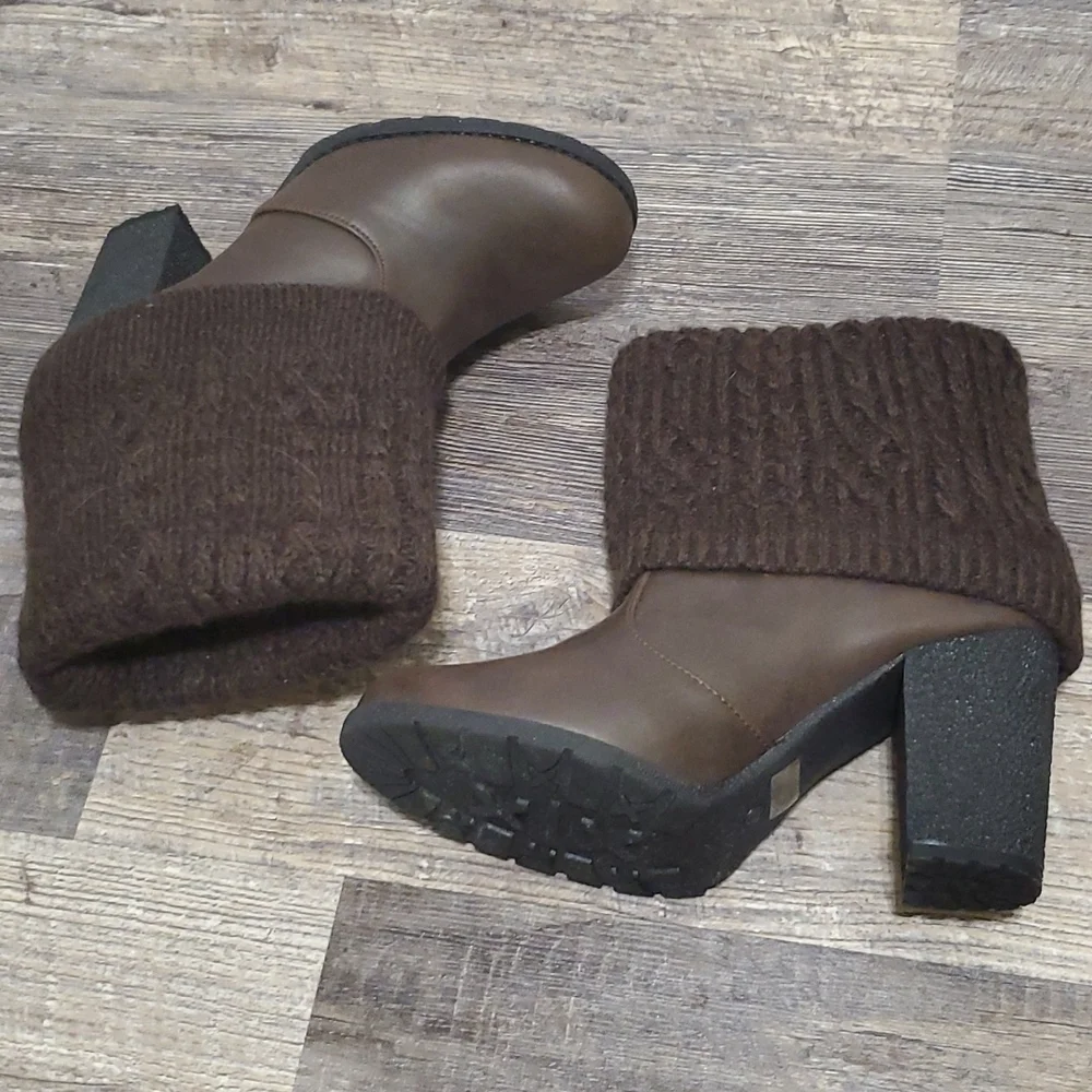 Muk Luks Sweater Boots